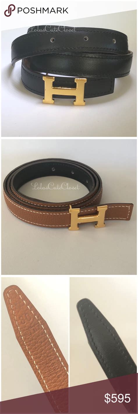 authentic mini hermes belt|pre owned Hermes belt.